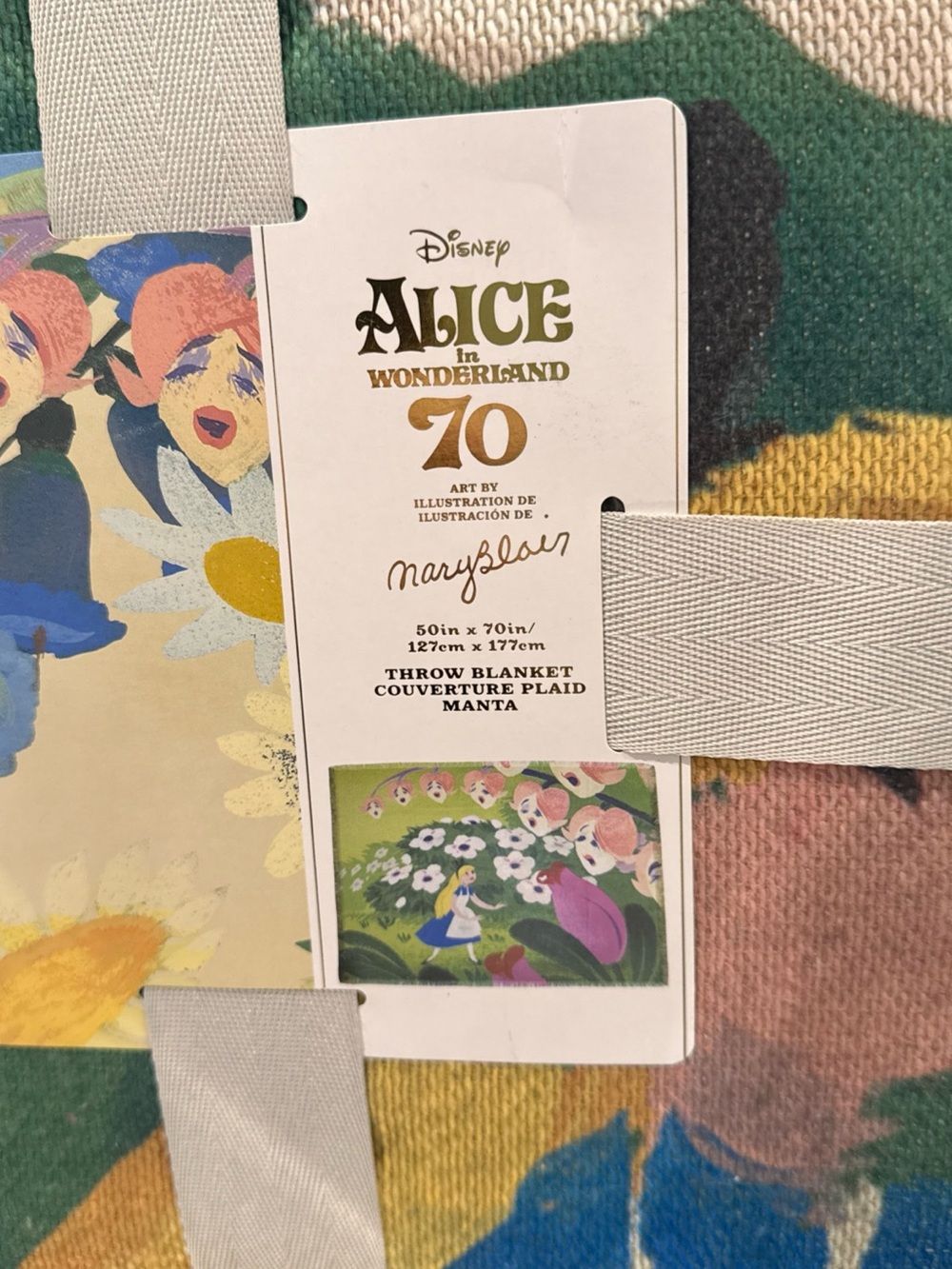 Disney Kids Casual Dress in Green, Yellow, Blue Floral Print